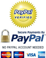 PayPal Varified, Secure Payments, No PayPal Account Needed